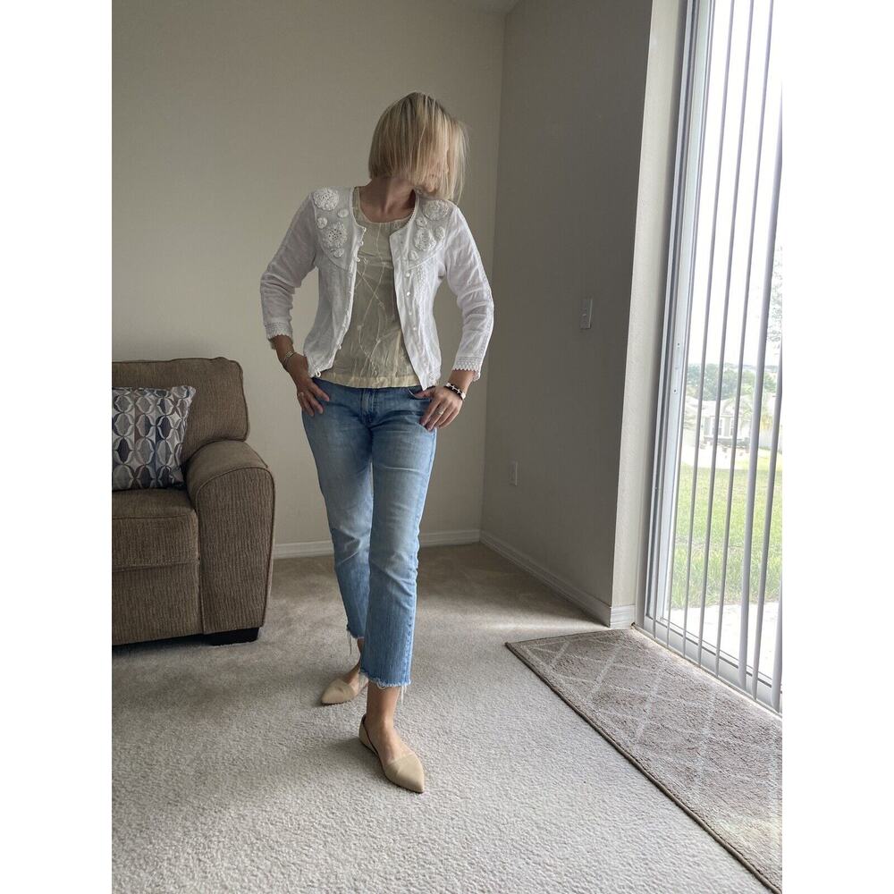 Bandolino women's cardigan, in a romantic style.100% cotton 8 - Picture 2 of 12